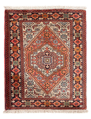 Perserteppich - Nomadic - 68 x 54 cm - rot