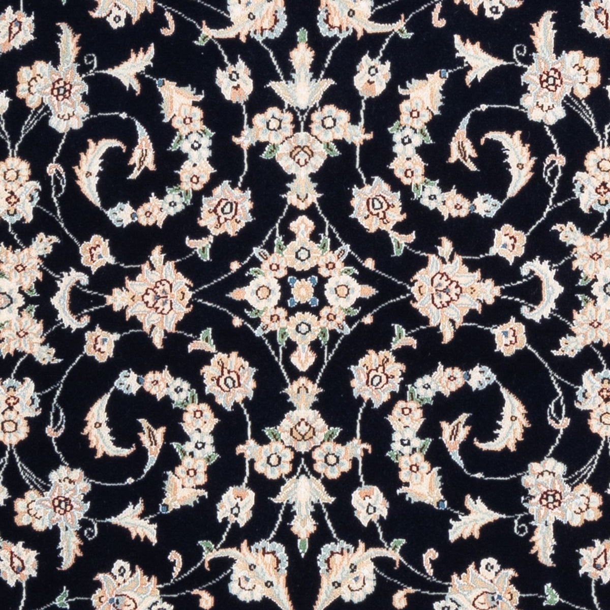 Perserteppich - Nain - Premium - 152 x 107 cm - dunkelblau