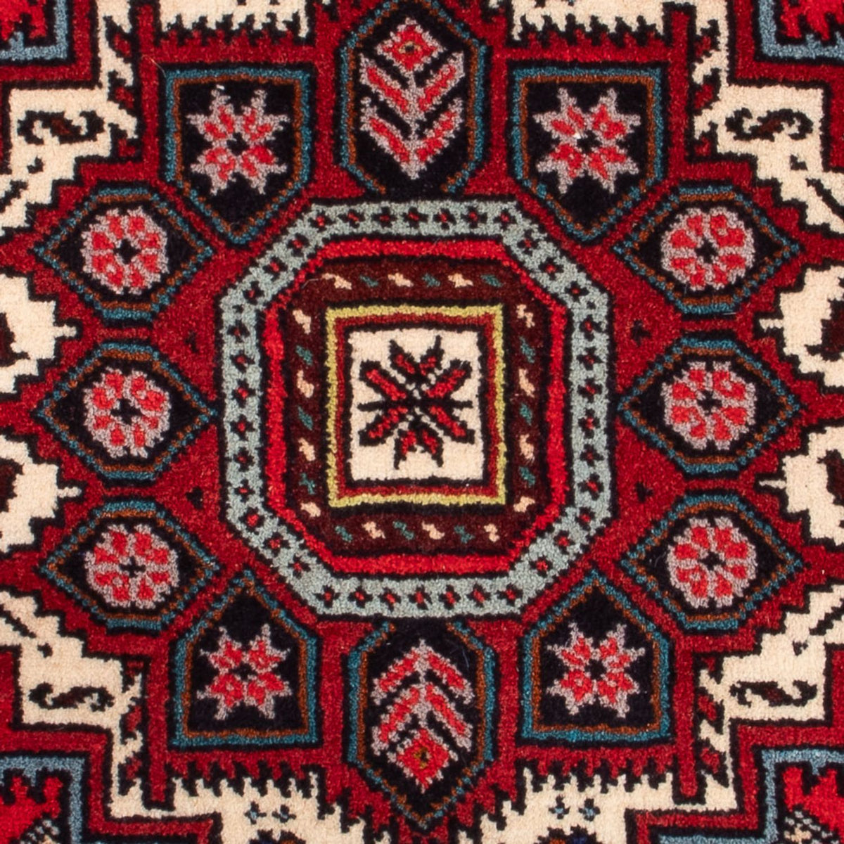 Perserteppich - Nomadic - 96 x 59 cm - rot