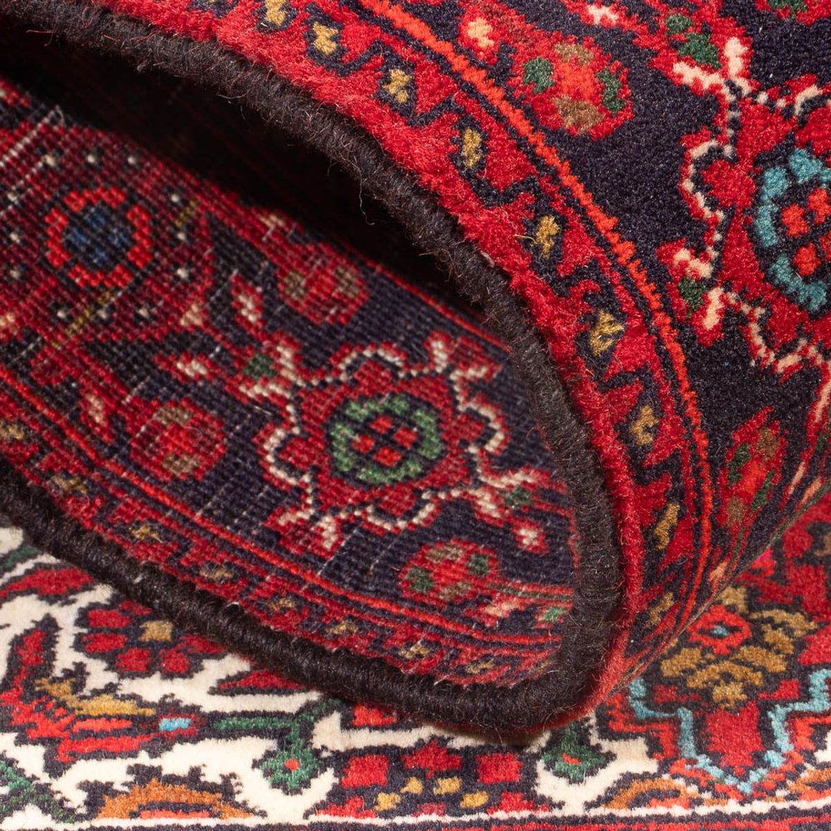 Perserteppich - Nomadic - 120 x 80 cm - rot