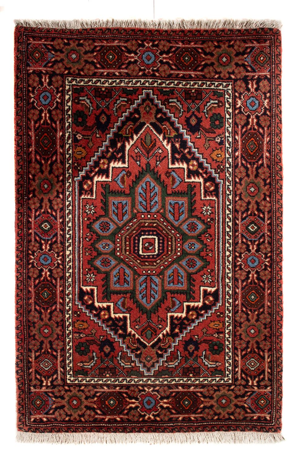 Perserteppich - Nomadic - 89 x 60 cm - rot