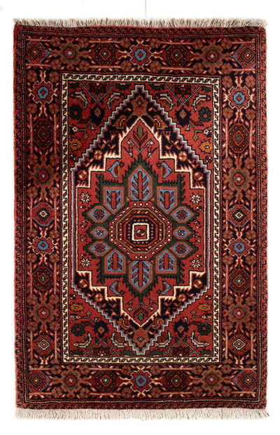 Gholtogh Teppich 60x89cm - Perserteppich - rot