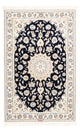 Perserteppich - Nain - Premium - 154 x 104 cm - dunkelblau