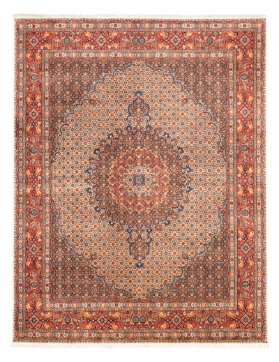 Moud Teppich 194x244cm - Perserteppich - dunkelbeige