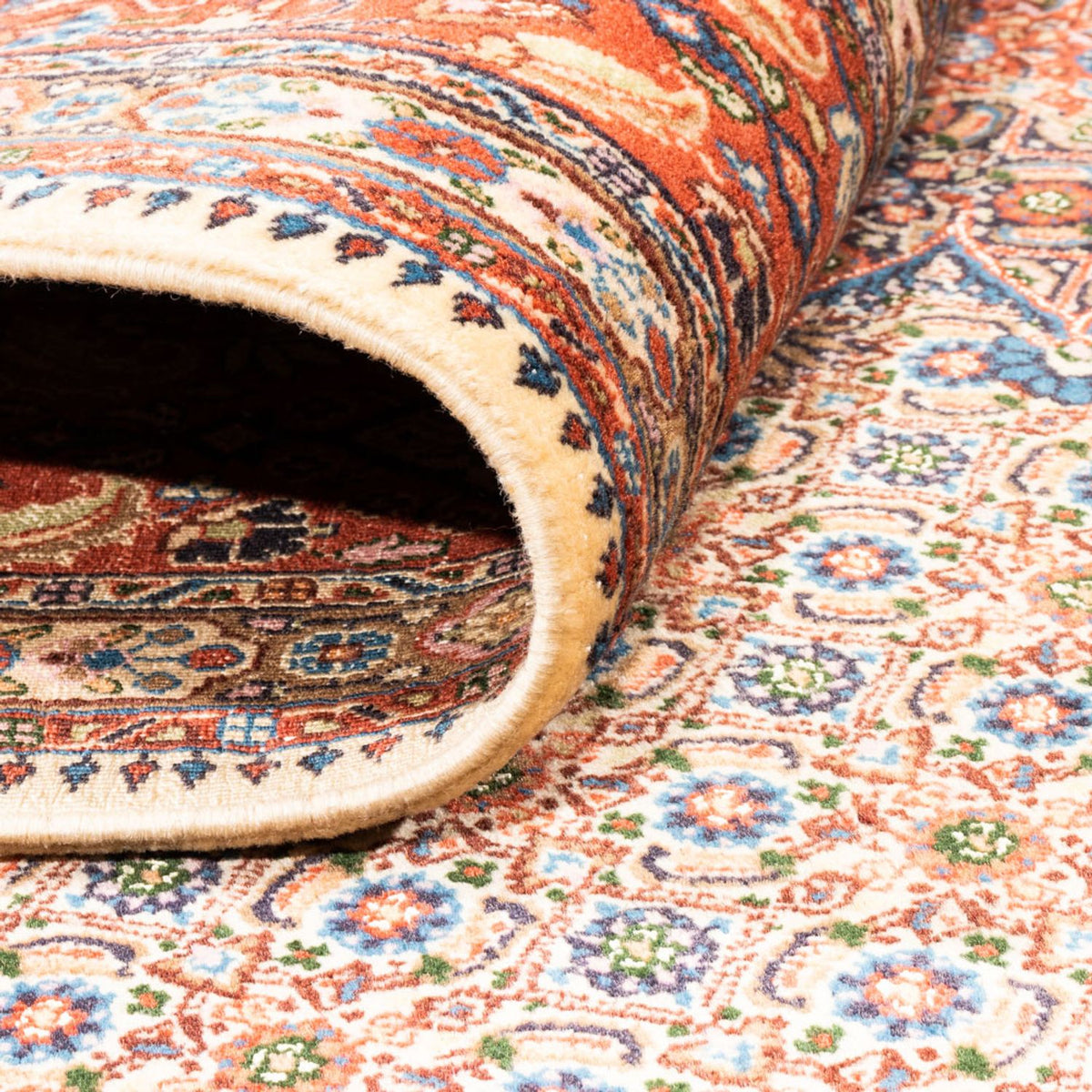 Perserteppich - Classic - 244 x 194 cm - dunkelbeige