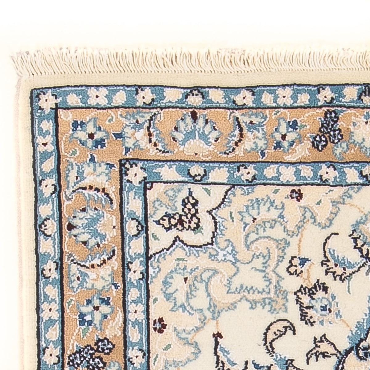 Perserteppich - Nain - Premium - 110 x 66 cm - creme