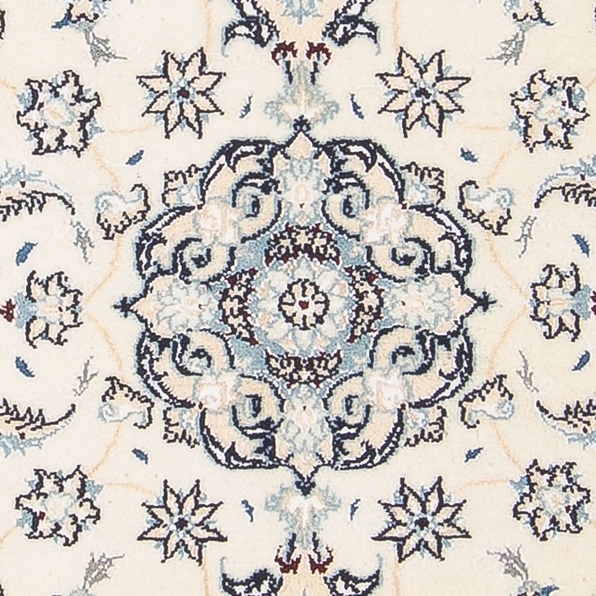 Perserteppich - Nain - Premium - 108 x 66 cm - creme