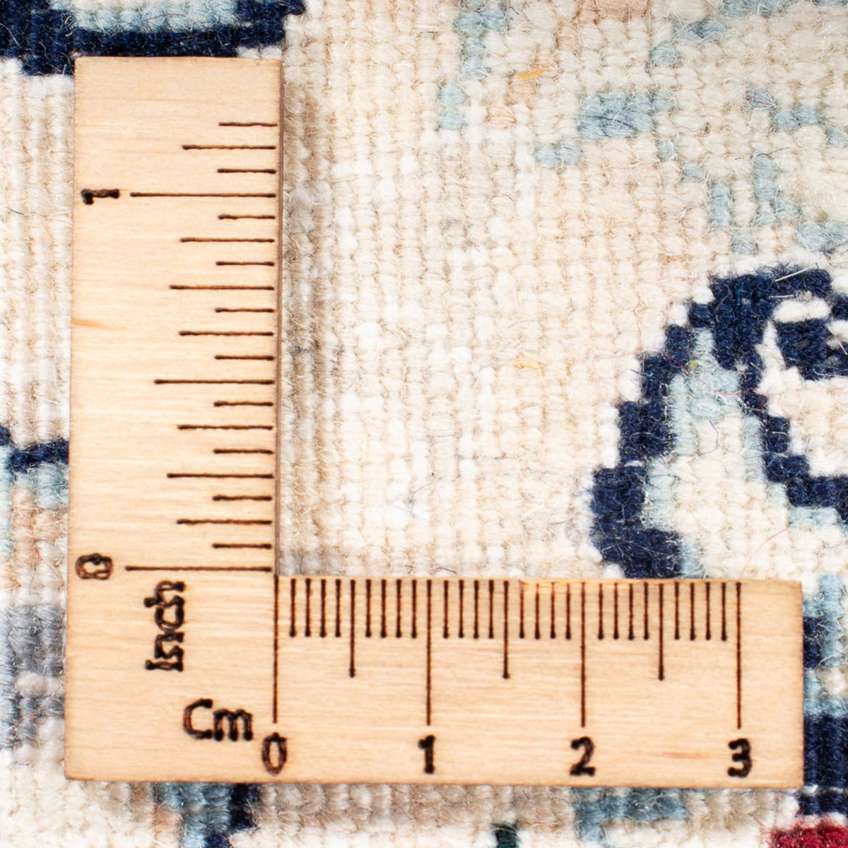 Perserteppich - Nain - Premium - 101 x 67 cm - creme