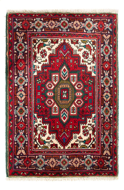 Gholtogh Teppich 58x88cm - Perserteppich - rot