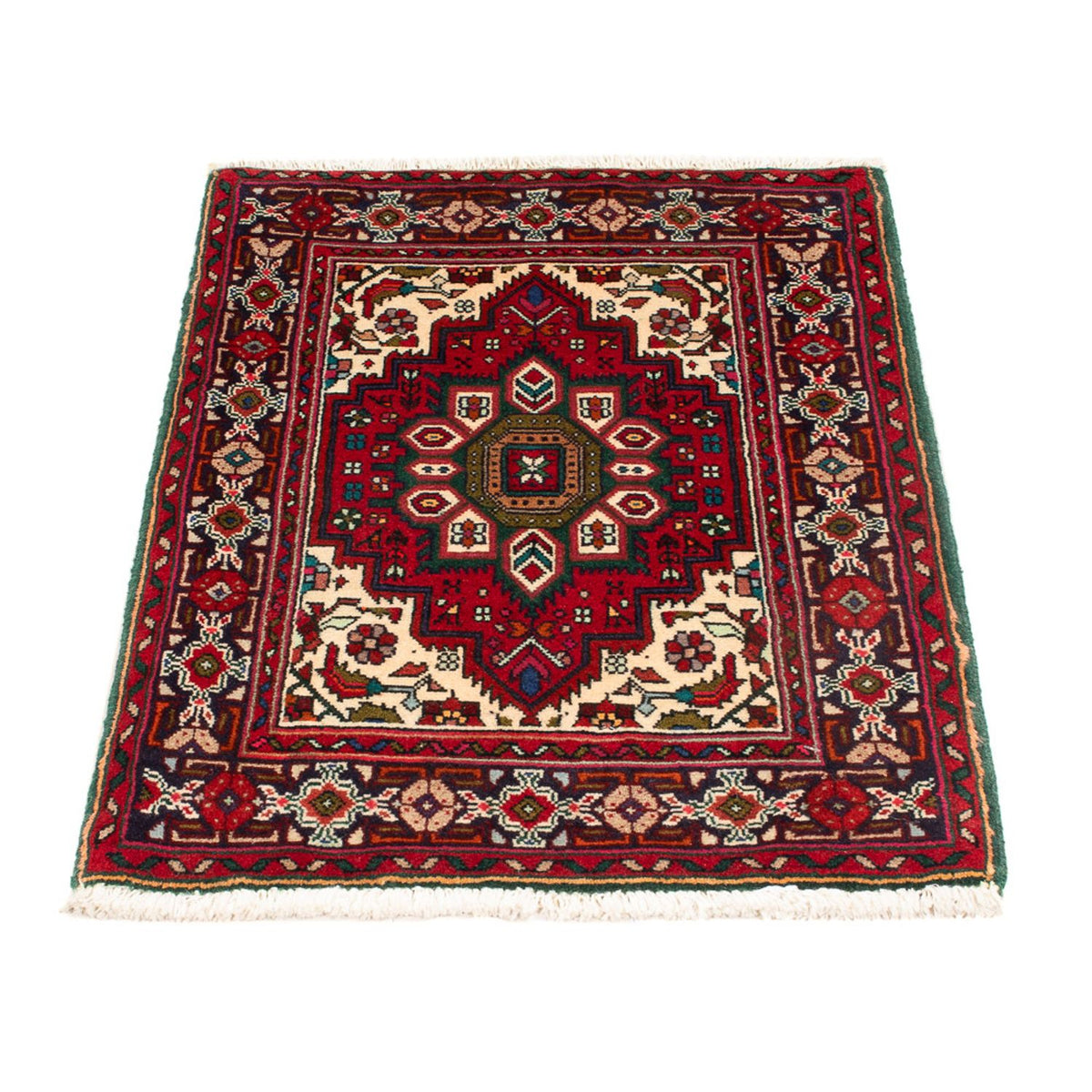 Perserteppich - Nomadic - 88 x 58 cm - rot