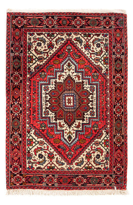 Perserteppich - Nomadic - 91 x 62 cm - rot