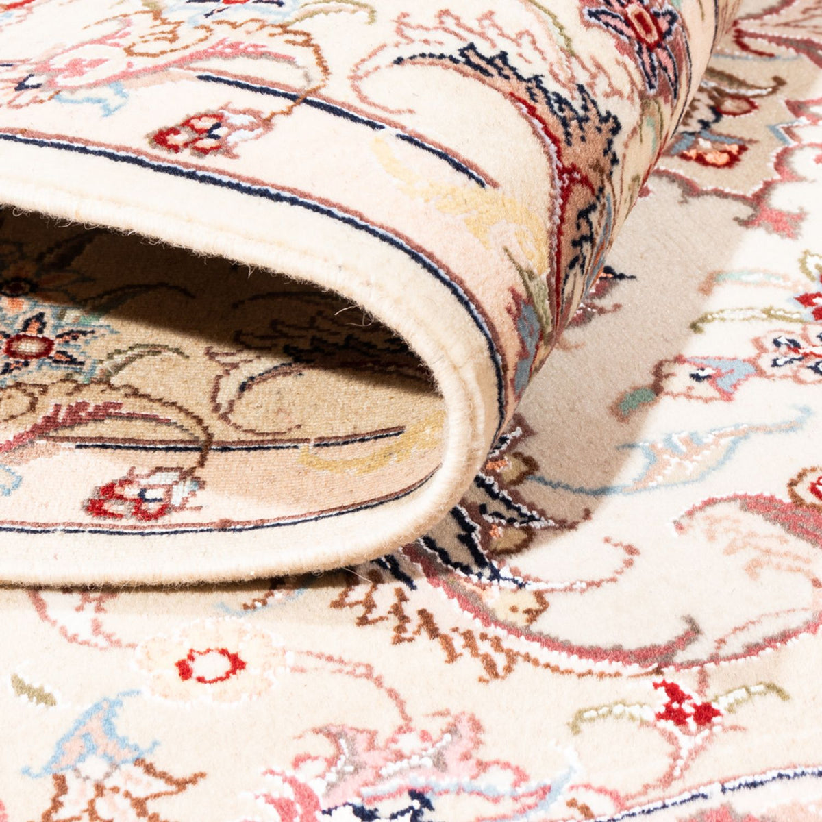 Perserteppich - Täbriz - 196 x 151 cm - creme