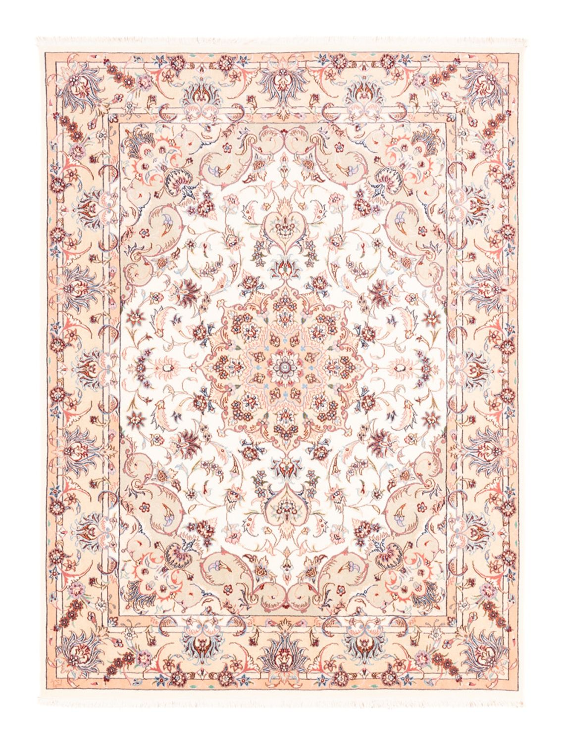 Perserteppich - Täbriz - 197 x 149 cm - creme