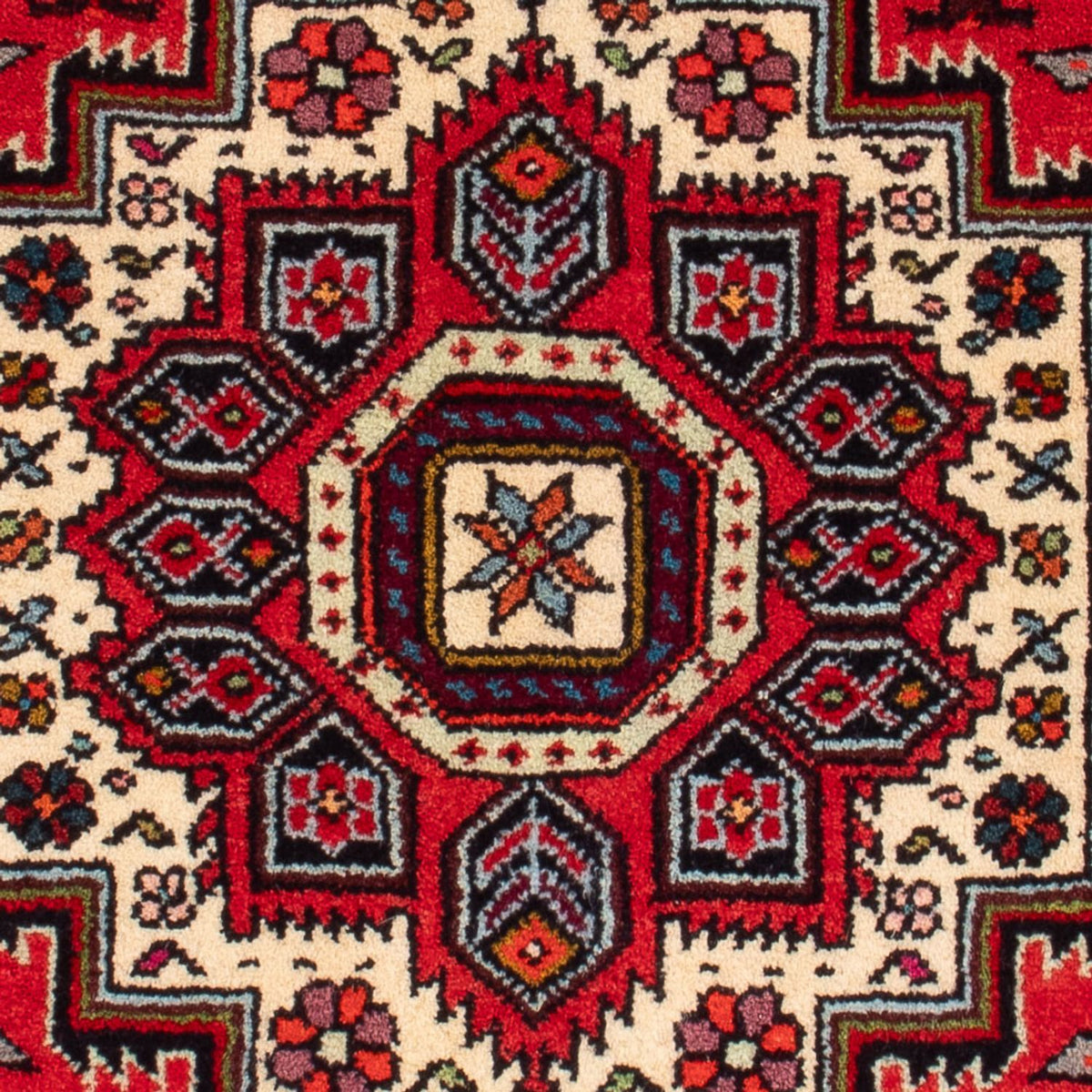 Perserteppich - Nomadic - 87 x 62 cm - rot
