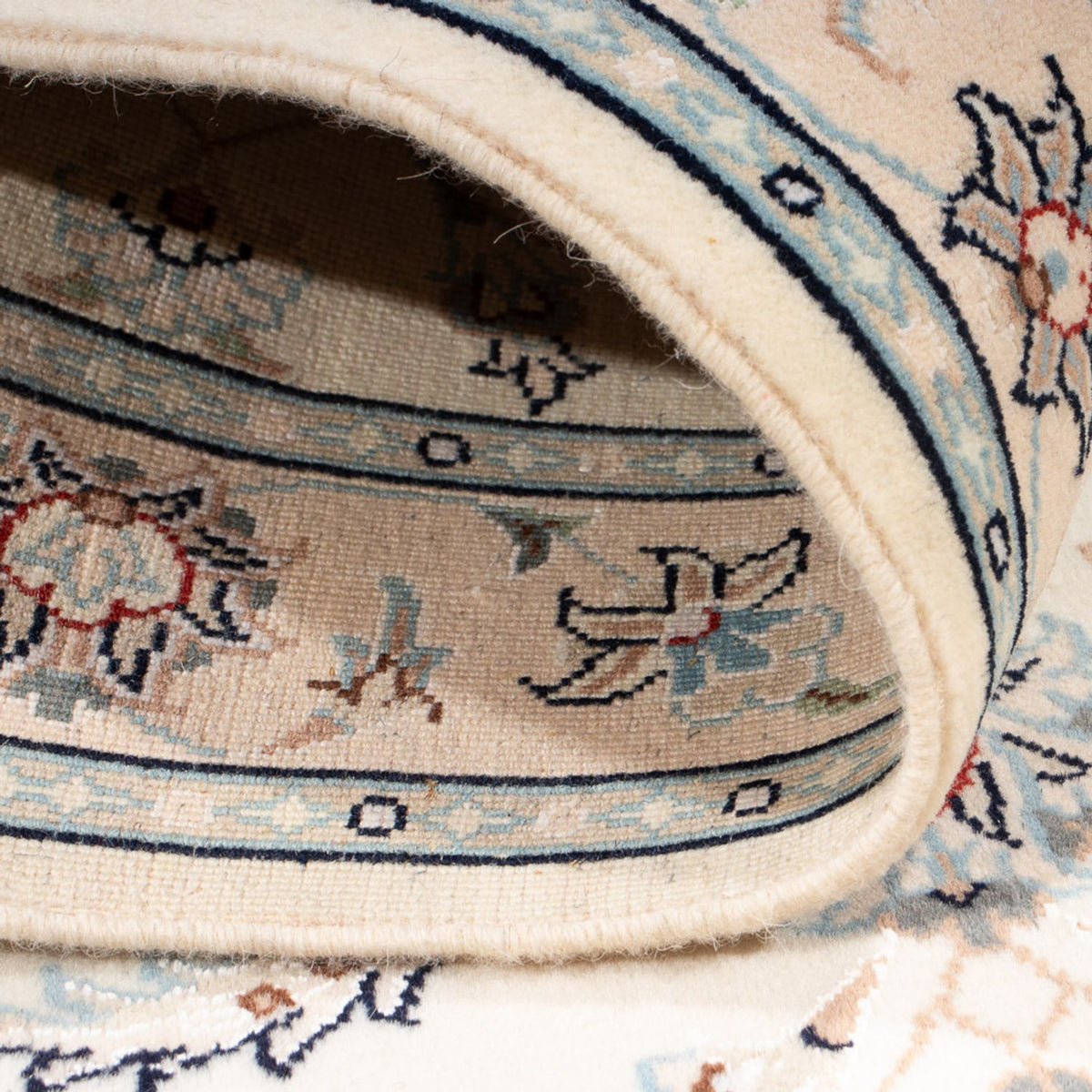 Perserteppich - Nain - Premium - 118 x 80 cm - creme