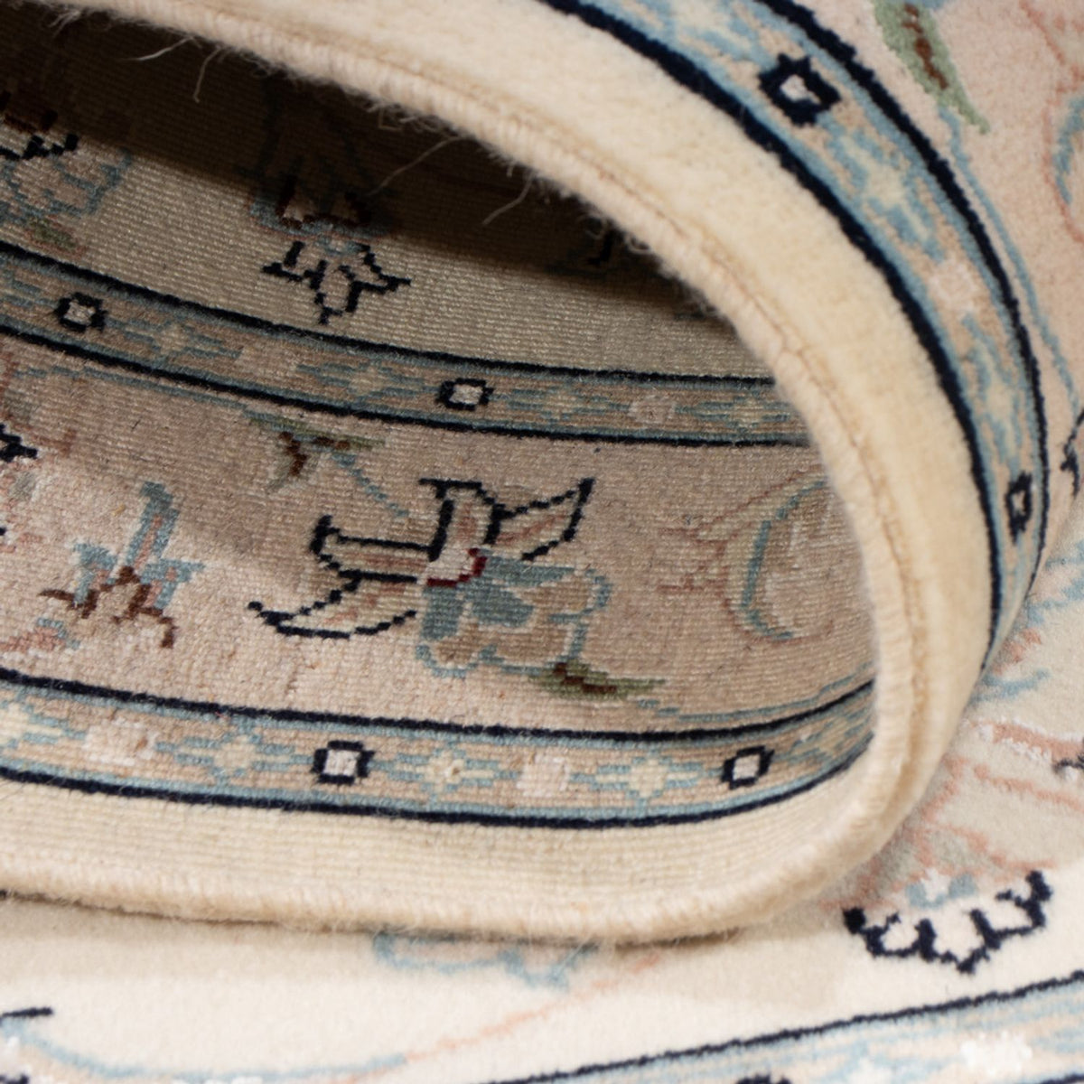 Perserteppich - Nain - Premium - 108 x 80 cm - creme