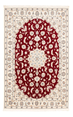 Perserteppich - Nain - Premium - 176 x 117 cm - rot