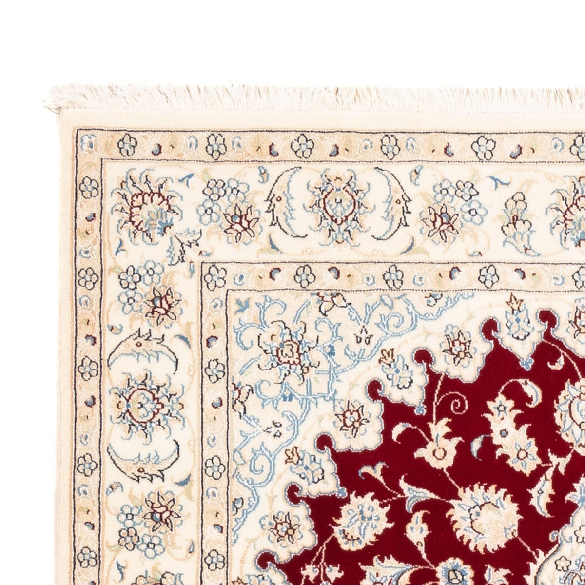 Perserteppich - Nain - Premium - 176 x 119 cm - rot