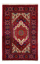 Perserteppich - Nomadic - 80 x 51 cm - rot