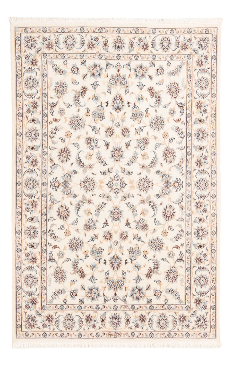 Perserteppich - Nain - Premium - 174 x 120 cm - creme