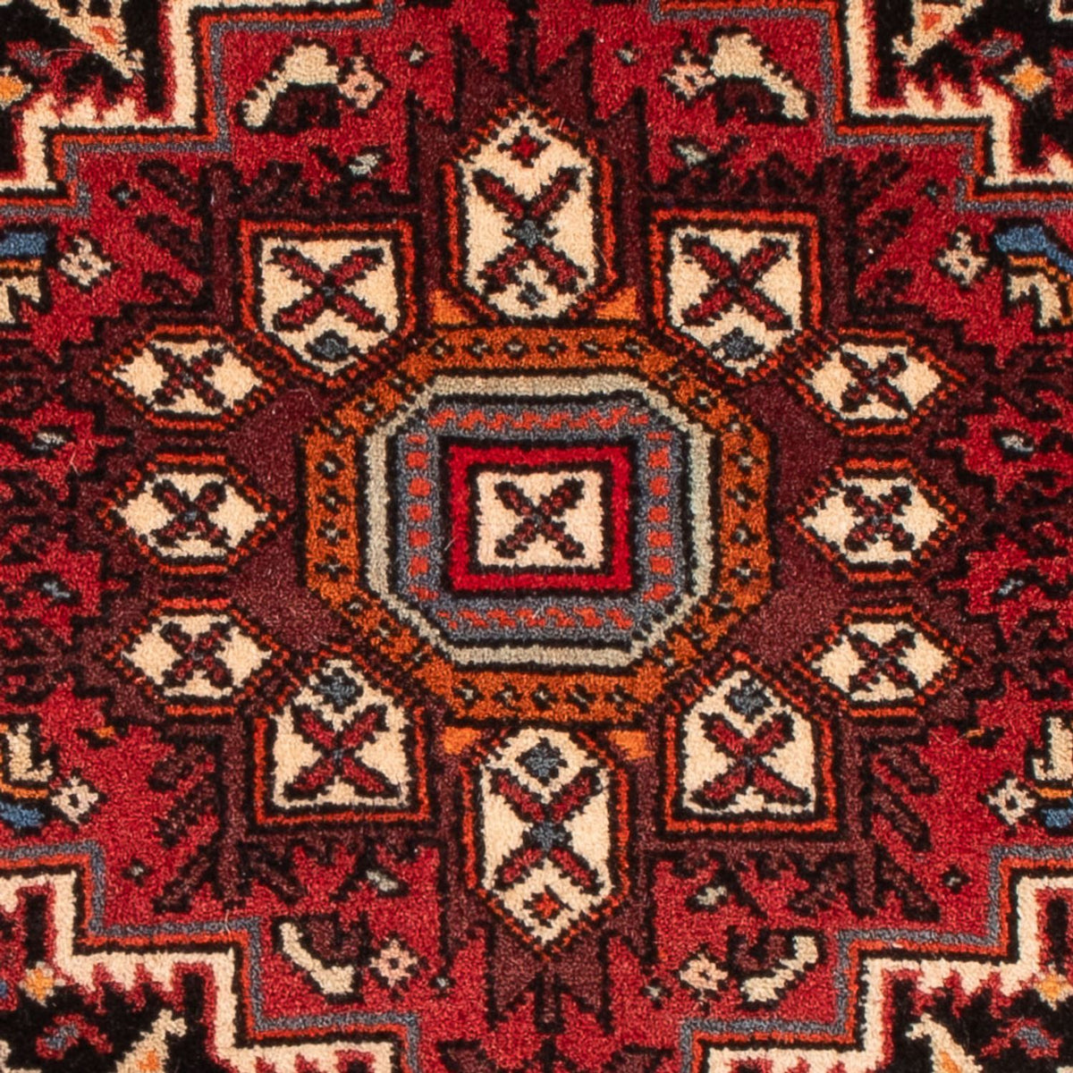 Perserteppich - Nomadic - 60 x 40 cm - rot