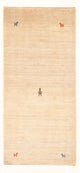 Gabbeh Teppich - Perser - 171 x 82 cm - creme