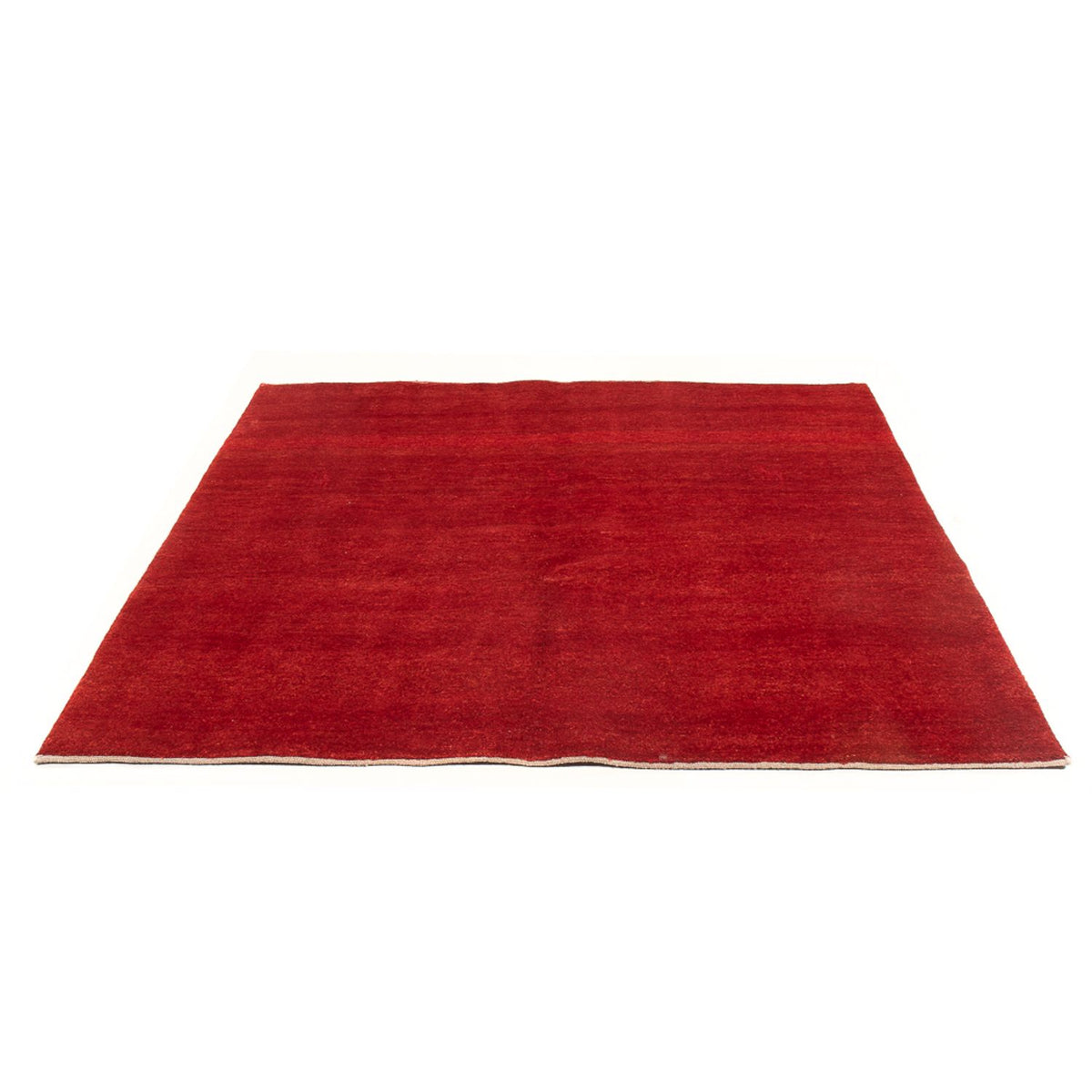 Gabbeh Teppich - Perser quadratisch  - 168 x 168 cm - rot