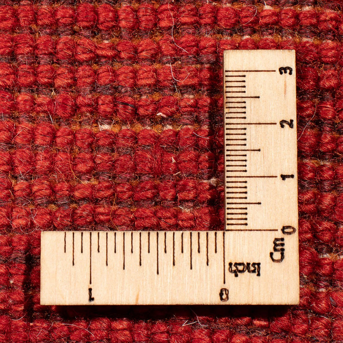 Gabbeh Teppich - Perser quadratisch  - 168 x 168 cm - rot