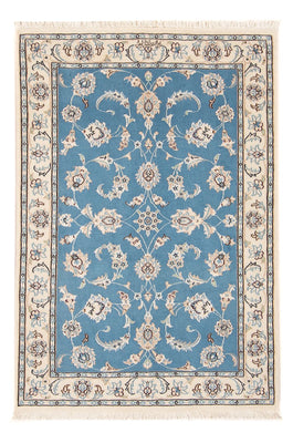 Perserteppich - Nain - Premium - 120 x 80 cm - hellblau