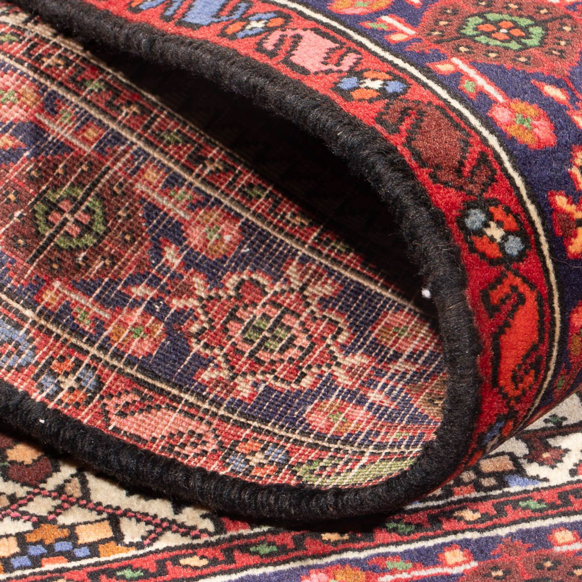 Perserteppich - Nomadic - 122 x 77 cm - rot