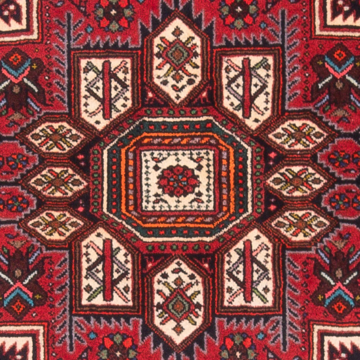 Perserteppich - Nomadic - 130 x 75 cm - rot