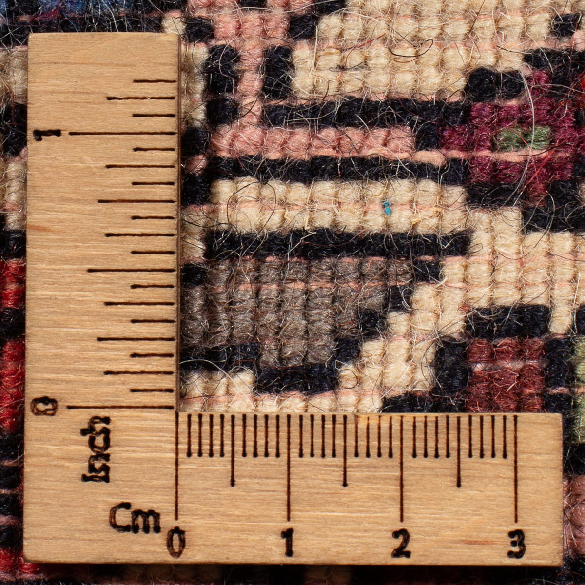 Perserteppich - Nomadic - 91 x 58 cm - rot