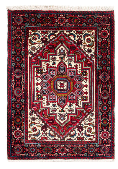 Gholtogh Teppich 63x88cm - Perserteppich - rot