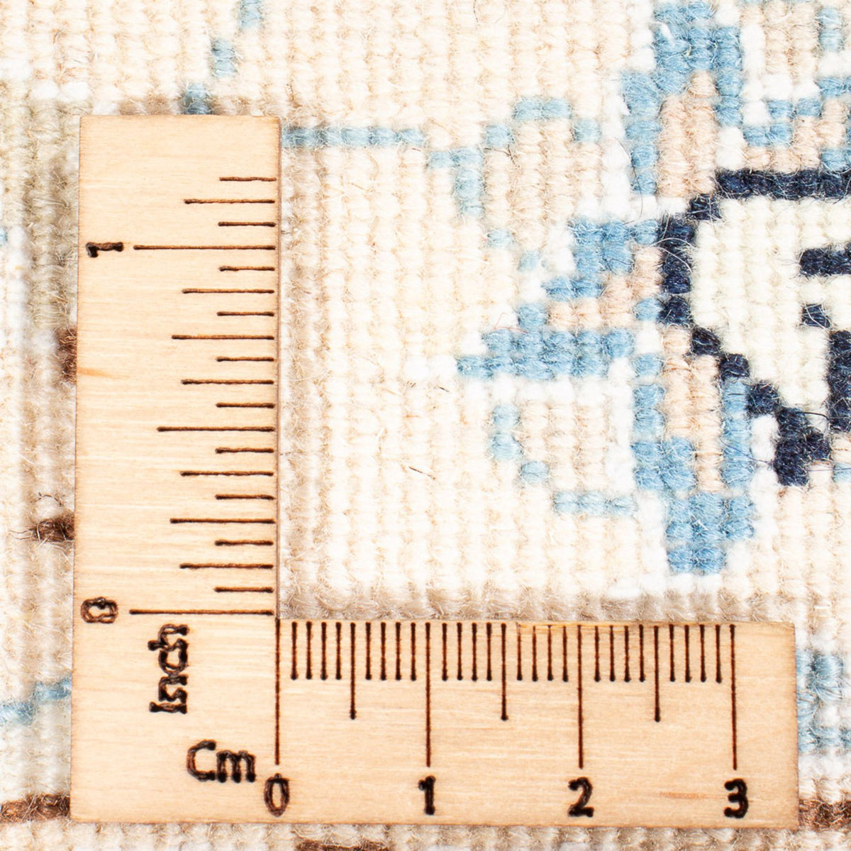 Perserteppich - Nain - Premium - 138 x 82 cm - dunkelblau