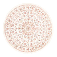 Perserteppich - Täbriz rund  - 157 x 151 cm - creme