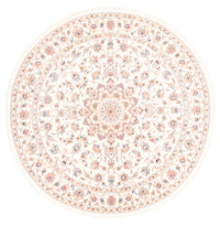 Perserteppich - Täbriz rund  - 151 x 146 cm - creme