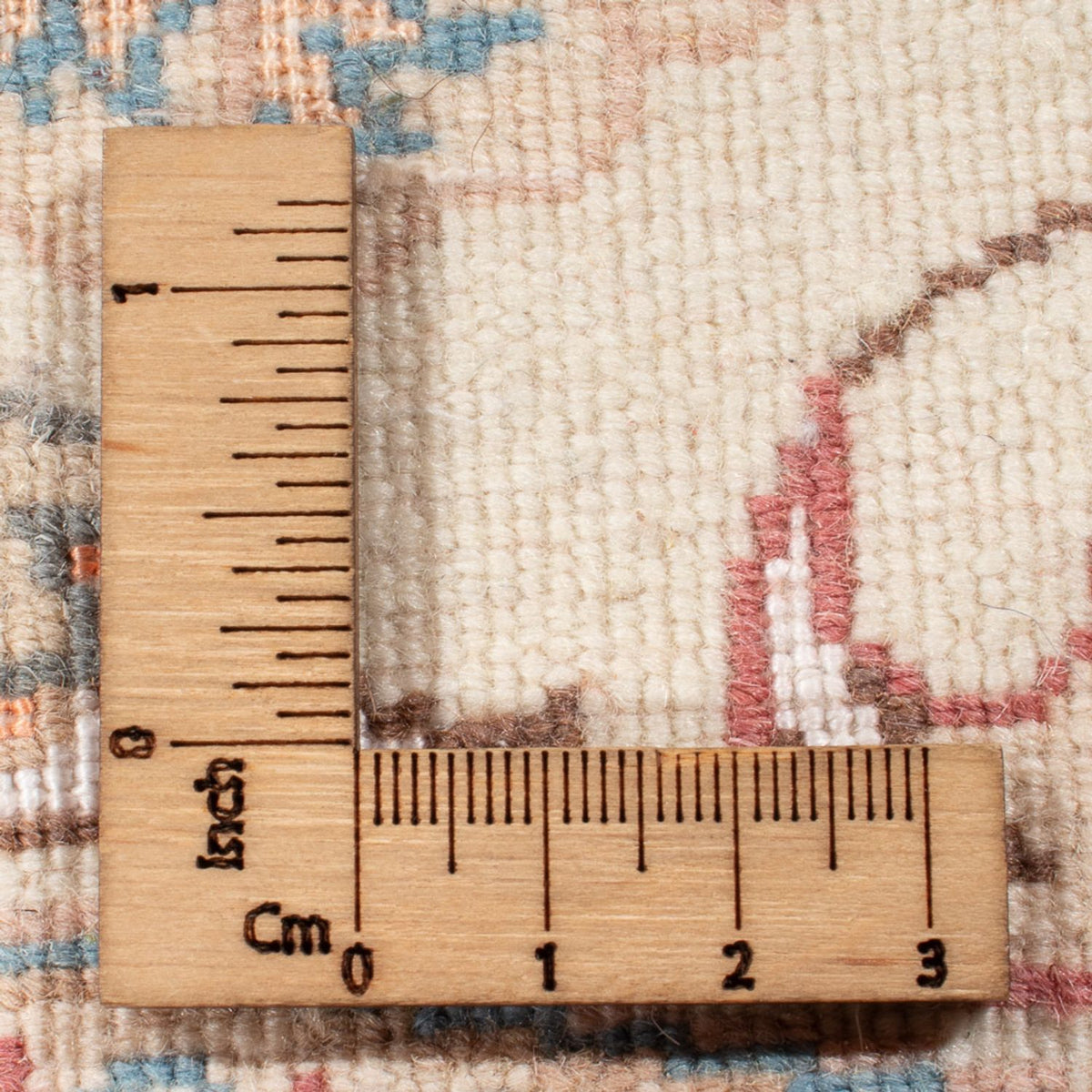 Perserteppich - Täbriz - Royal rund  - 197 x 194 cm - creme