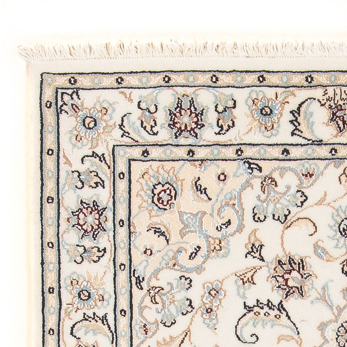 Perserteppich - Nain - Premium - 120 x 80 cm - creme