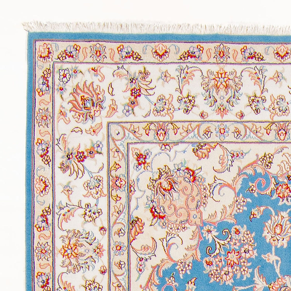 Täbriz - 50 Raj Teppich 168x244cm - Perserteppich