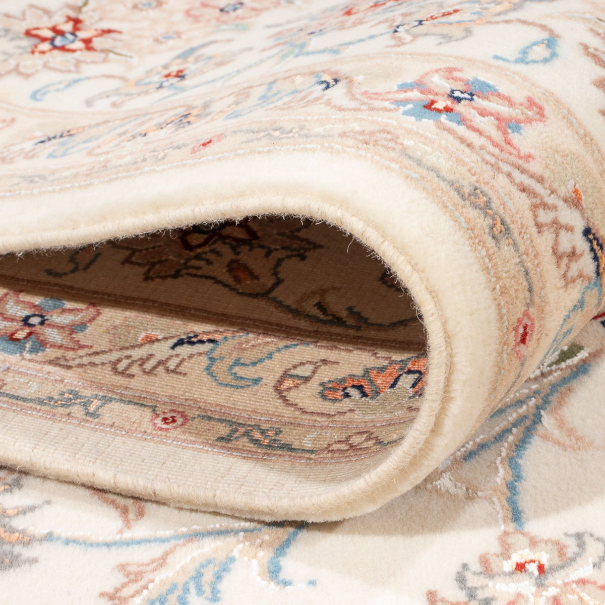 Perserteppich - Täbriz - Royal - 243 x 198 cm - creme