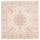 Perserteppich - Täbriz - Royal quadratisch  - 197 x 208 cm - creme
