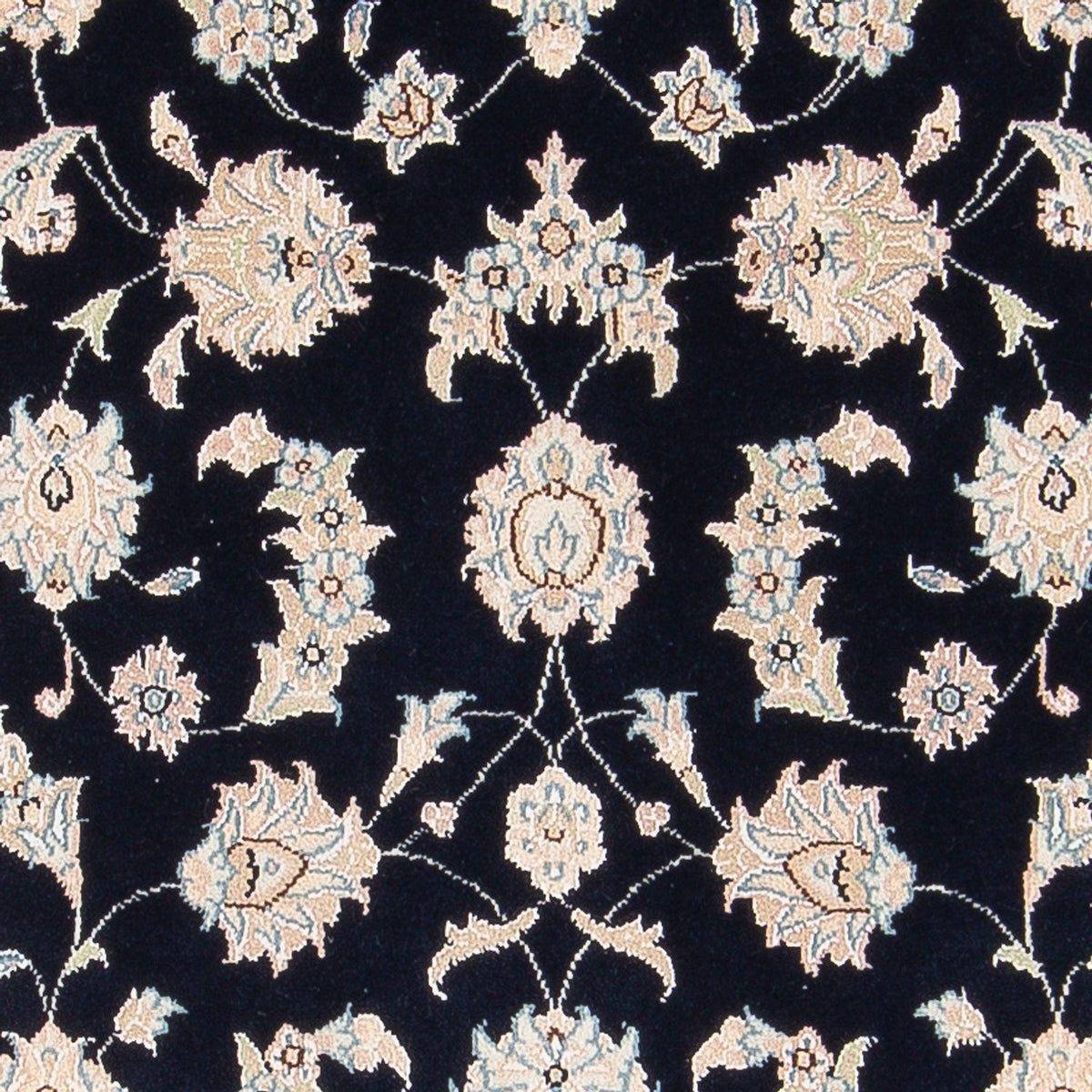 Perserteppich - Nain - Premium - 148 x 74 cm - dunkelblau