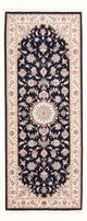 Täbriz - 50 Raj Teppich 208x82cm - Perserteppich