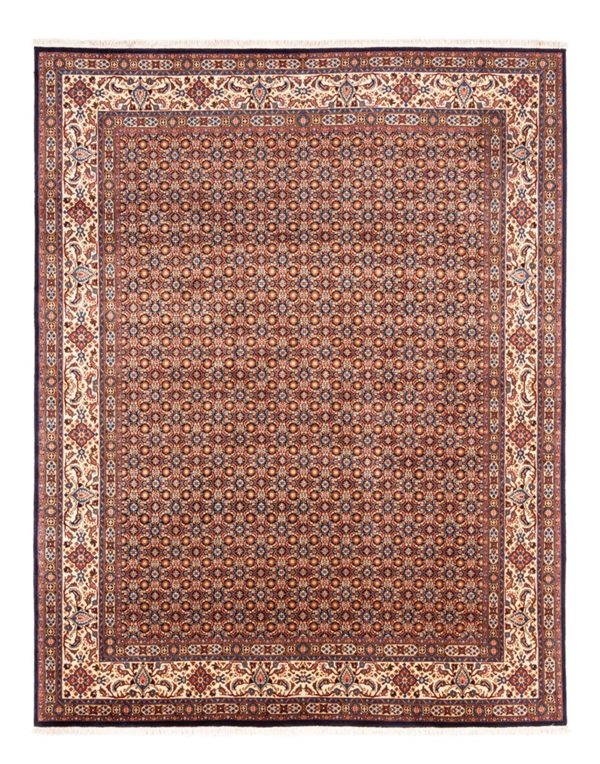 Perserteppich - Classic - 246 x 193 cm - dunkelbeige