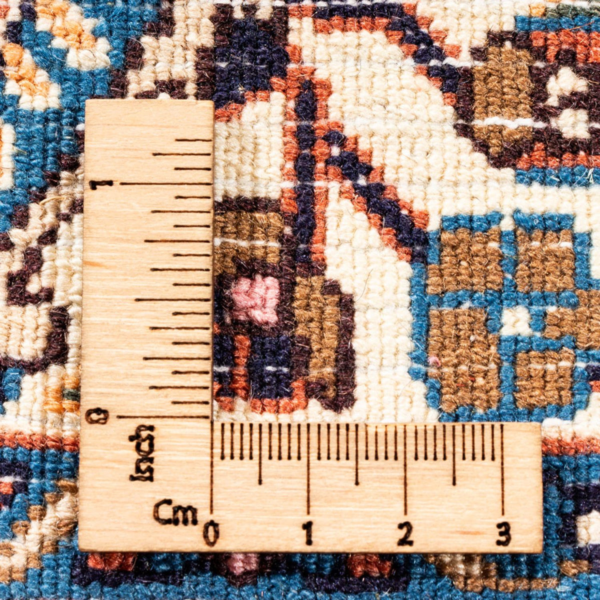 Perserteppich - Classic - 246 x 193 cm - dunkelbeige