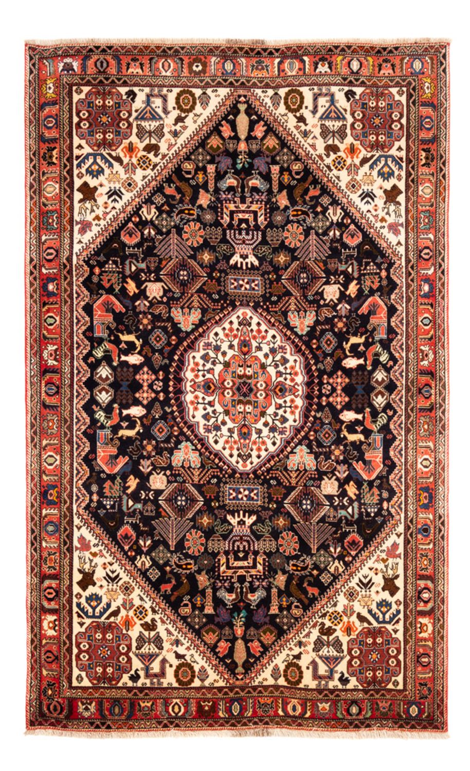 Perserteppich - Nomadic - 252 x 155 cm - dunkelblau