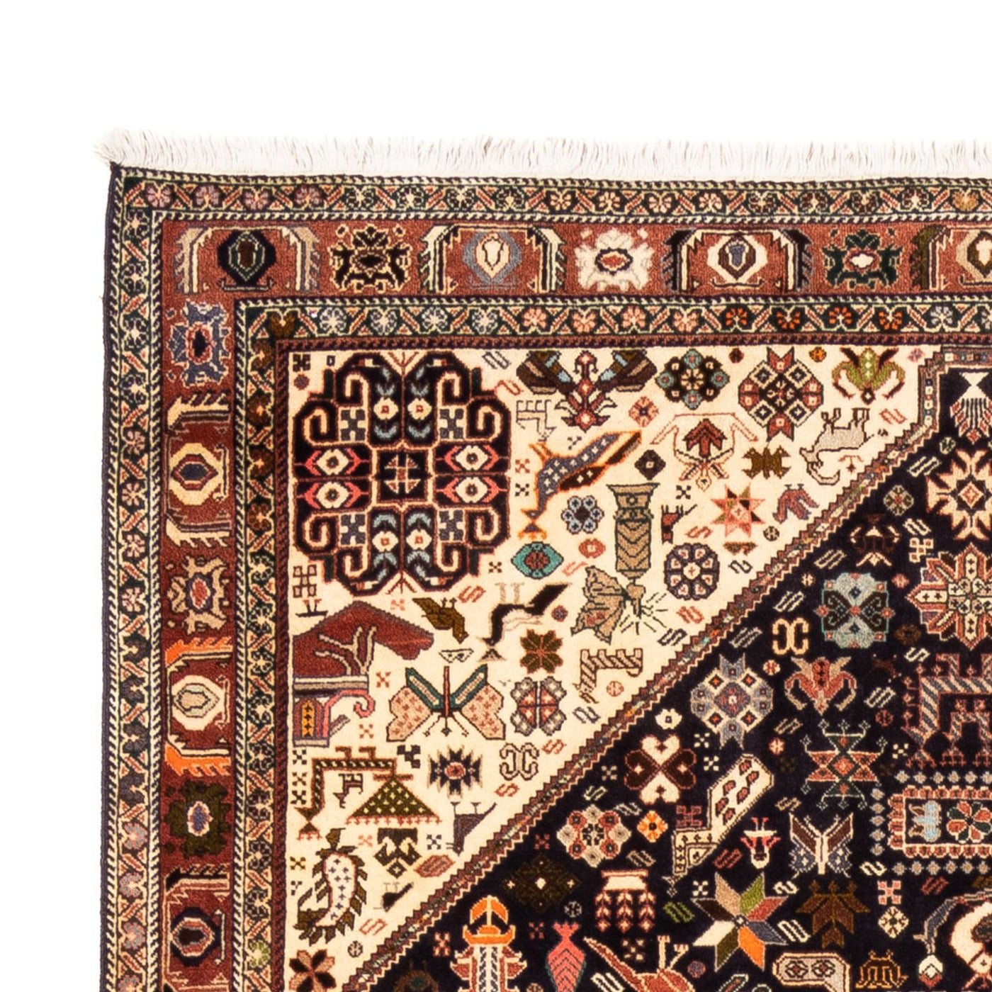 Ghashghai Teppich 257x157cm - Perserteppich