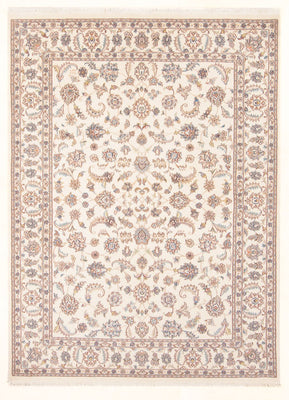 Perserteppich - Täbriz - Royal - 209 x 149 cm - creme