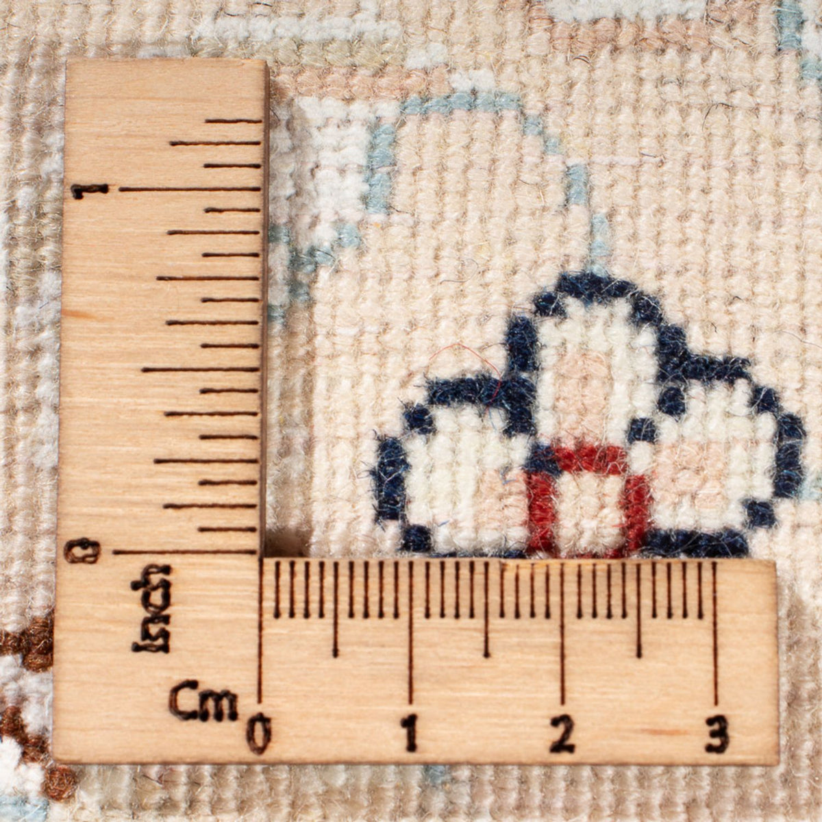 Perserteppich - Nain - Premium - 117 x 81 cm - dunkelblau