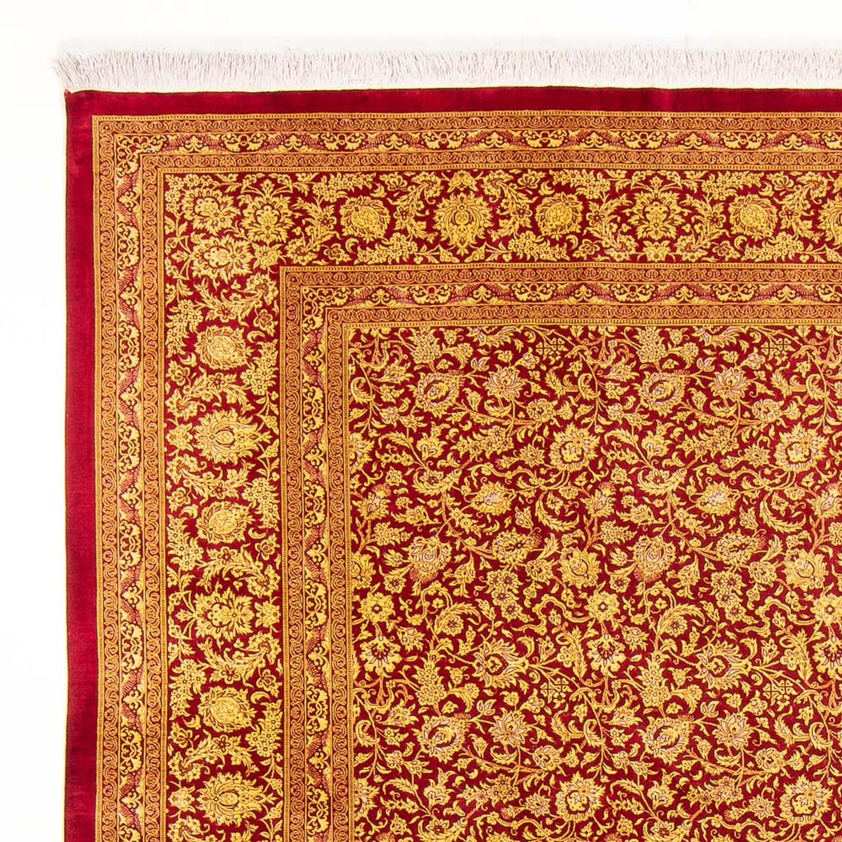 Ghom - Seide Teppich 205x300cm - Perserteppich
